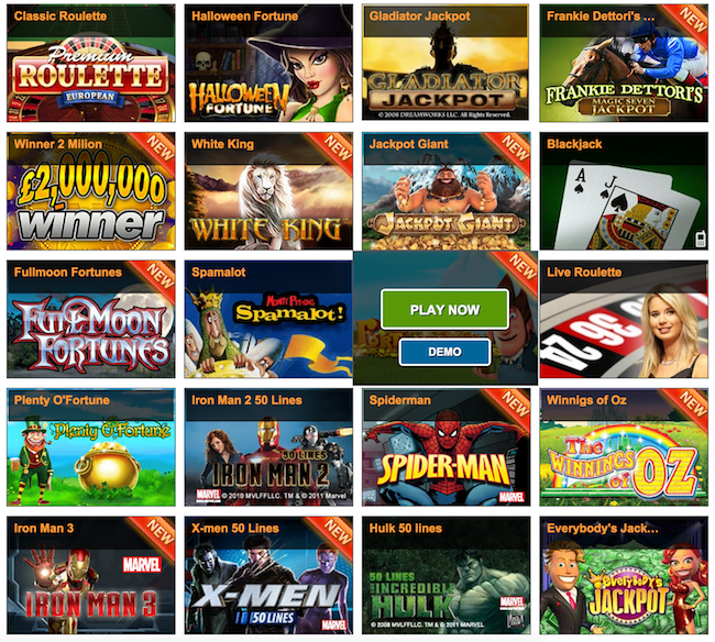 Online Casino Winner. Game Variety