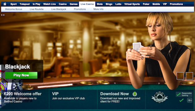 BetFred online casino
