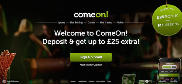 Online Casino ComeOn