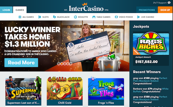 Online Casino InterCasino