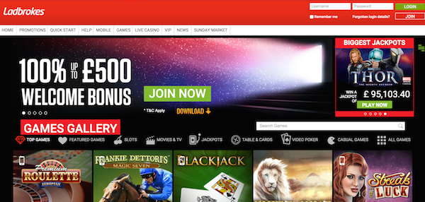 Online Casino Ladbrokes